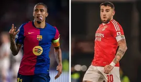 Alineaciones de Barcelona vs Benfica, EN VIVO: la posible formación titular de Hansi Flick para el partido por Champions League