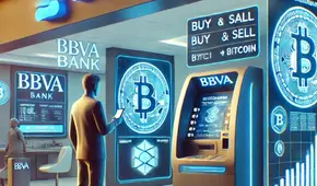 BBVA España ofrecerá servicios de compra y venta de criptomonedas