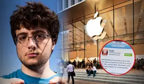 A los 19 años hackeó el sistema de seguridad de los iphone, Apple lo contrató, pero fue despedido por no responder un correo