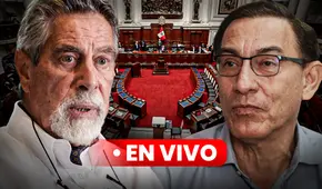 Martín Vizcarra y Francisco Sagasti EN VIVO: Comisión Permanente continúa debate por inhabilitación de expresidentes