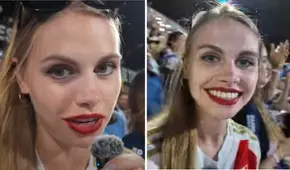 Youtuber polaca visita el Estadio Alejandro Villanueva y quedó sorprendida: ''No me esperaba una fiesta tan grande''