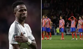 Vinícius no puede con su genio y deja provocadores mensajes al Atlético Madrid tras clasificación del Real Madrid: "¿Cómo te sientes?"