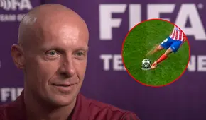 Árbitro que anuló el penal de Julián Álvarez en el Atlético Madrid vs Real Madrid se pronuncia: "Nunca enfrenté una situación así"