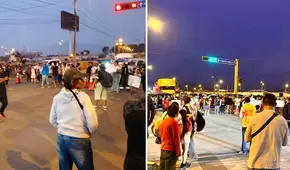 Bloquean la Panamericana Sur en Chilca HOY: exigen instalación de un nuevo puente al MTC