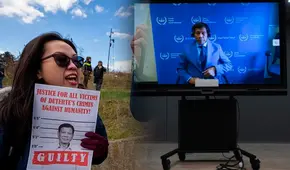 Expresidente de Filipinas, Rodrigo Duterte, compareció ante la CPI por videoconferencia tras ser acusado por crímenes de lesa humanidad
