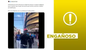 Video de enfrentamiento entre africanos y ciudadanas argentinas no es actual