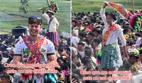 Celebración del carnaval en Andahuaylas deslumbra en redes: "Tomorrowland peruano”