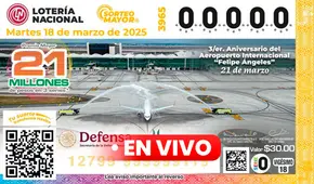 Sorteo Mayor 3965 EN VIVO HOY, 18 de marzo: resultados de la Lotería Nacional de México y qué números ganaron