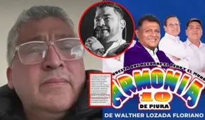 Armonía 10 de Walther Lozada son extorsionados con pago de S/70.000 y le advierten: "Mataré a otro cantante"