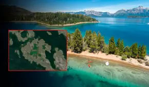 La isla dentro de un lago que está en una isla y esta se encuentra en otro lago que, a su vez, está en una isla