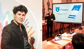 Con solo S/100, joven de Apurímac creó app gratuita preuniversitaria y ya tiene 300.000 usuarios: ganó 2 premios importantes