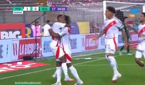 ¡Explota el Nacional! Andy Polo anota el 1-0 de Perú sobre Bolivia tras gran jugada colectiva con André Carrillo