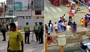 Asesinan a mujer a balazos en plena vía pública y hieren a menor de 15 años en Comas