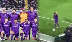 Juan Manuel Vargas recibe tremenda ovación de hinchas de la Fiorentina: el ‘Loco’ jugó en partido de despedida de Giuseppe Rossi