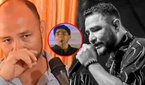 Hermano de 'El Ruso' se quiebra al cantar el primer tema del cantante en Armonía 10: "Yo lo tengo aquí"