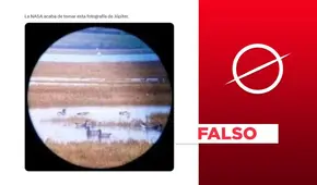 Es falso que la NASA haya tomado esta fotografía de Júpiter