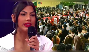 Brunella Torpoco estalla contra usuarios que la criticaron por no asistir a la marcha: "La gente doble moral"