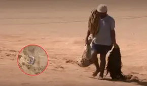 Perú tiene uno de los trabajos más peligrosos del mundo: conoce a la única persona que lo realiza y su labor en medio del desierto