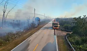 Incendio forestal en Miami-Dade sigue activo luego de ocho días y bomberos sospechan que fue provocado
