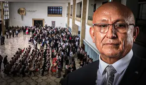 Altos mandos de la PNP acuden al Ministerio del Interior para reunirse con Julio Díaz Zulueta Altos mandos de la PNP acuden al Ministerio del Interior para reunirse con Julio Díaz Zulueta