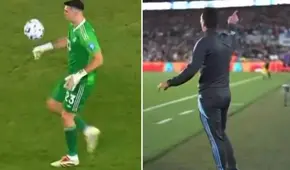 'Dibu' Martínez se puso a dominar en plena goleada a Brasil y su DT Scaloni le llamó la atención