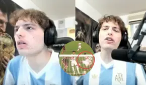 Davoo Xeneize analiza el polémico gol anulado a Perú y se enfurece con el árbitro: "No se puede jugar así"