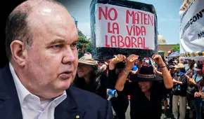 "Alcalde nos ataca a nosotros": comerciantes de Mesa Redonda protestan por ordenanza que prohibiría venta mayorista