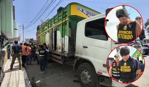 Lambayeque: transportistas caen con insumos para cocaína ocultos en camión de fruta