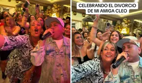 Peruana celebró su divorcio con fiestón y usuarios reaccionan: “Ya quiero casarme solo para divorciarme”