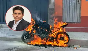 Periodista sufre atentado en Ayacucho: su vehículo fue incendiado por sujetos desconocidos