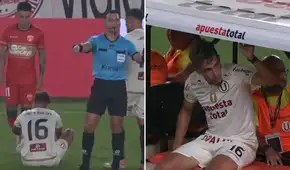 Alerta en Universitario: Pérez Guedes salió lesionado a los 6' y preocupa de cara al debut ante River Plate