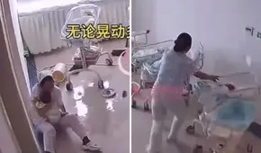 Enfermeras arriesgan sus vidas para proteger a recién nacidos durante terremoto de 7,7 en Myanmar y Tailandia