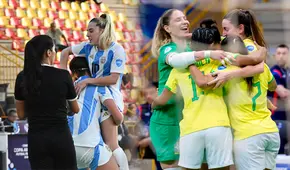 Argentina ya piensa en el Mundial: derrota por 0-3 ante Brasil en la Copa América de Futsal Femenina 2025