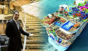 Así es el nuevo Titanic: el crucero más grande del mundo posee más de 20 restaurantes, parques acuáticos y un teatro