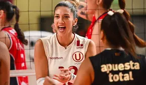 Universitario derrotó 3-2 a San Martín y es único líder de la Liga Peruana de Vóley 2025