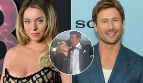 ¿Sydney Sweeney y Glen Powell tienen un romance? Fueron vistos en una boda en medio de rumores de ruptura de la actriz con Jonathan Davino