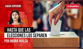 Hasta que las elecciones los separen, por Indira Huilca