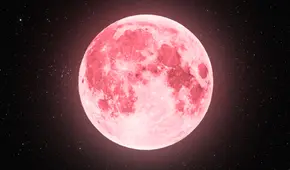 Calendario lunar abril 2025: las fases lunares y cuándo ver la luna rosa este mes