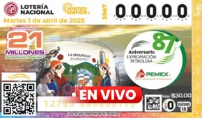 Resultados Sorteo Mayor 3967, Lotería Nacional de México del 1 de abril: qué número ganó el premio mayor
