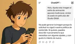 ChatGPT se niega a generar tu foto al estilo Studio Ghibli: prueba este prompt y la IA obedecerá