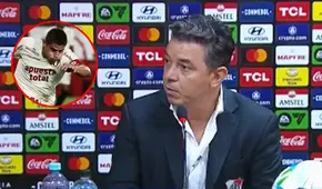 Marcelo Gallardo y su dura impresión sobre Universitario tras derrota ante River Plate: "Se sintió totalmente dominado"