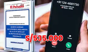 Llamadas ‘spam': nuevas multas de hasta 100 UIT para empresas infractoras