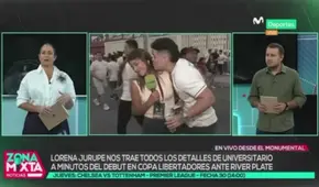 Reportera de Movistar Deportes sufre acoso en la previa del Universitario vs River Plate y denuncia acto: "No lo consentí"