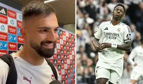 Arquero del Valencia reveló que apostó 50 euros con Vinícius a que le tapaba el penal: "No me ha pagado"