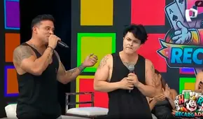 Óscar Gayoso debuta en TV y se burla de Christian Domínguez con imitación en secuencia de ‘Firmes y bambas’