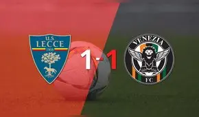 Resumen: Lecce y Venezia igualaron 1 a 1