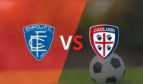 Con un empate en 0, empieza el segundo tiempo entre Empoli y Cagliari