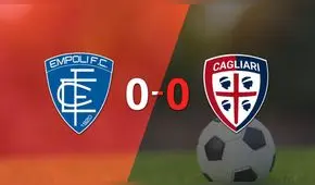 Resumen: No hubo goles en el empate entre Empoli y Cagliari