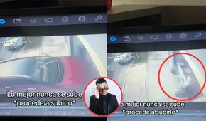 YouTuber Chiquiwilo recuerda el accidente que sufrió al intentar estacionar su auto y usuarios en TikTok bromean: "Casi no la cuenta"