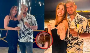 Miguel Trauco sorprende a su novia con una romántica propuesta de matrimonio en su cumpleaños: "Un día tan especial" Miguel Trauco sorprende a su novia con una romántica propuesta de matrimonio en su cumpleaños: "Un día tan especial"